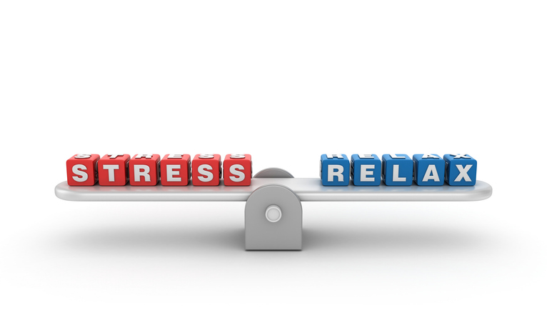 Stress and relax in balance