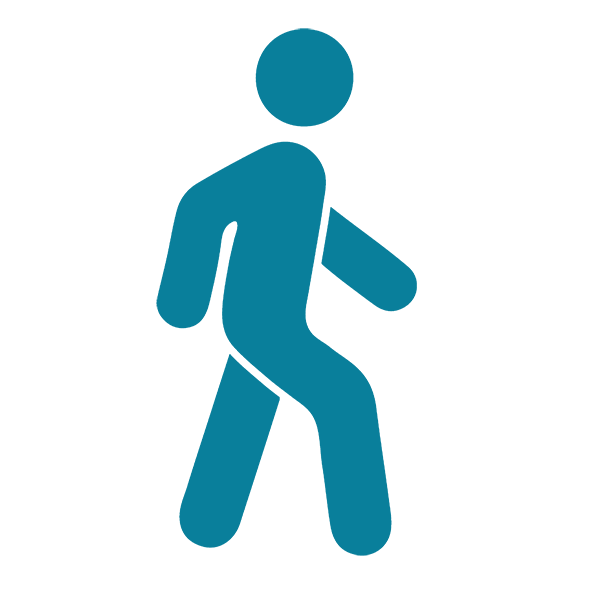 Icon of Man Walking