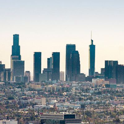 downtown LA skyline