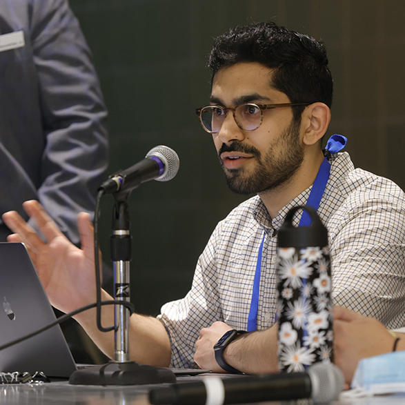 a fellow presents at the apa annual meeting